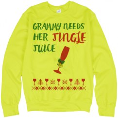 Unisex Neon Crewneck Sweatshirt