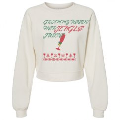 Women's Raglan Pullover Fleece