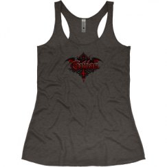Ladies Slim Fit Super Soft Racerback Triblend Tank