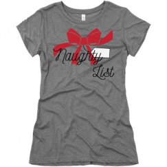 Ladies Slim Fit Super Soft Triblend Tee