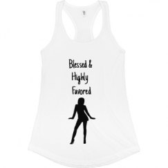 Ladies Slim Fit Racerback Tank Top
