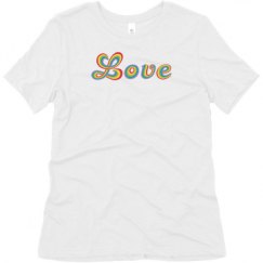 Ladies Relaxed Fit Super Soft Triblend Tee