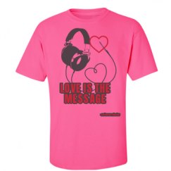 Unisex Ultra Cotton Safety Neon Crewneck Tee