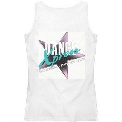 Tank with logo on back 