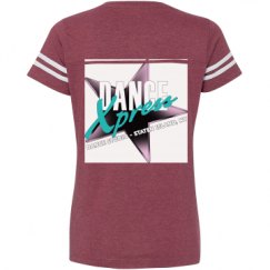 Ladies Relaxed Fit Vintage Sports Tee