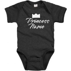 Princess Add Name Custom Baby Gift