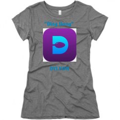 Ladies Slim Fit Super Soft Triblend Tee