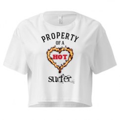 Ladies Festival Cali Crop Top Tee