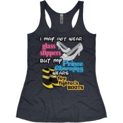 Ladies Slim Fit Super Soft Racerback Triblend Tank