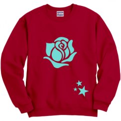 Unisex Film and Foil Crewneck Sweatshirt