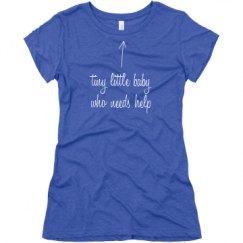 Ladies Slim Fit Super Soft Triblend Tee
