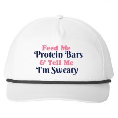 Snapback Five-Panel Rope Hat