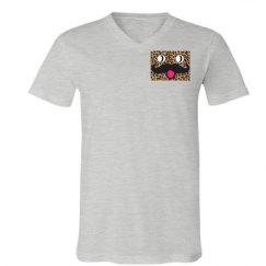 Unisex V-Neck Jersey Tee