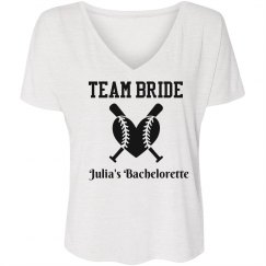 Team Bride Baseball Bachelorette