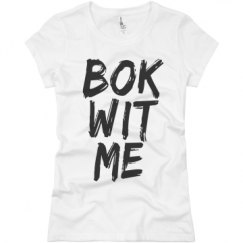 Ladies Slim Fit Basic Promo Jersey Tee