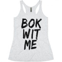 Ladies Slim Fit Super Soft Racerback Triblend Tank