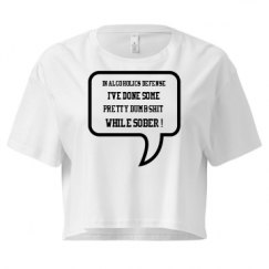 Ladies Festival Cali Crop Top Tee