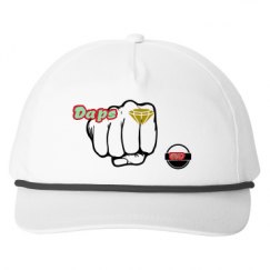 Snapback Five-Panel Rope Hat