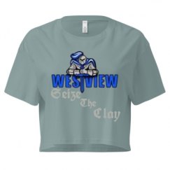 Ladies Festival Cali Crop Top Tee