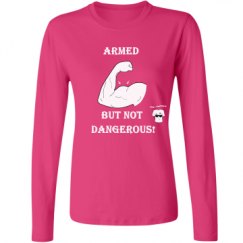 Ladies Relaxed Fit Basic Long Sleeve Tee