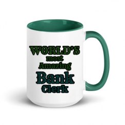 15oz Ceramic Mug with Color Inside