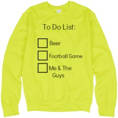 Unisex Neon Crewneck Sweatshirt