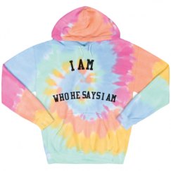 Unisex Tie-Dye Fleece Hoodie