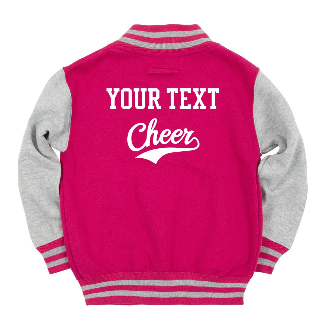 Custom Back Print Cheerleader Girl 