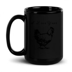 15oz Black Glossy Mug