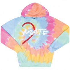 Unisex Tie-Dye Fleece Hoodie