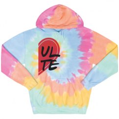 Unisex Tie-Dye Fleece Hoodie