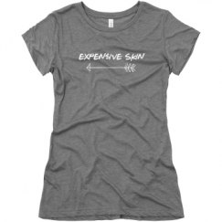 Ladies Slim Fit Super Soft Triblend Tee