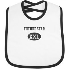 Infant Contrast Trim Bib