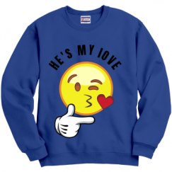 Unisex Film and Foil Crewneck Sweatshirt