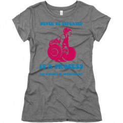Ladies Slim Fit Super Soft Triblend Tee