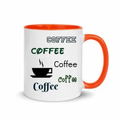 11oz Ceramic Mug with Color Inside