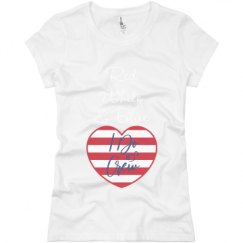 Ladies Slim Fit Basic Promo Jersey Tee