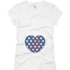 Ladies Slim Fit Basic Promo Jersey Tee