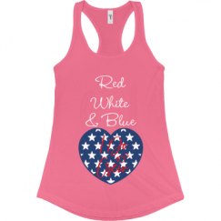 Ladies Slim Fit Racerback Tank Top