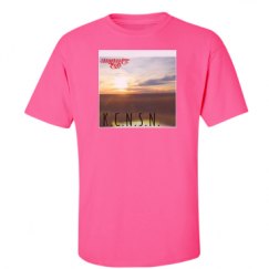 Unisex Ultra Cotton Safety Neon Crewneck Tee