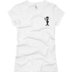 Ladies Slim Fit Basic Promo Jersey Tee