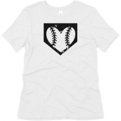 Ladies Relaxed Fit Super Soft Triblend Tee