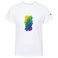 Youth Champion Short Sleeve Tagless Tee