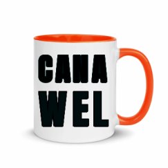 11oz Ceramic Mug with Color Inside