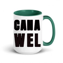 15oz Ceramic Mug with Color Inside