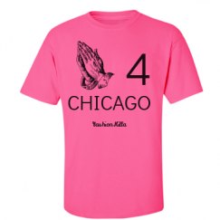 Unisex Ultra Cotton Safety Neon Crewneck Tee