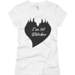 Ladies Slim Fit Basic Promo Jersey Tee