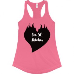 Ladies Slim Fit Racerback Tank Top