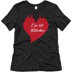 Ladies Relaxed Fit Super Soft Triblend Tee