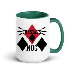 15oz Ceramic Mug with Color Inside